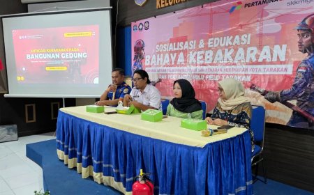 Pertamina EP Tarakan Gelar Edukasi Kebakaran bagi Warga Tiga Kelurahan di Kota Tarakan