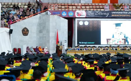 Unila Wisuda 674 Lulusan, Perkuat Langkah Menuju World Class University