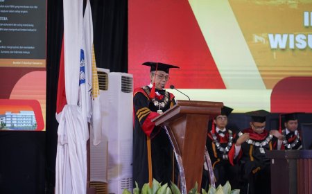 Rektor Pamit di Wisuda ke-24, ITERA Kukuhkan 1.288 Lulusan Siap Hadapi Tantangan Global