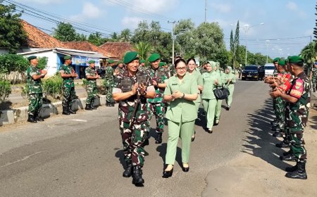 Danrem 043/Gatam Sambangi Kodim 0429, Soroti Ketahanan Pangan hingga Way Kambas