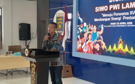 PWI Lampung Matangkan Kesiapan Tuan Rumah Porwanas 2027, Bidik Dua Sukses Sekaligus