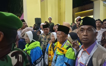 163 Jemaah Calon Haji Lampung Timur Kloter 11 JKG Diberangkatkan Pagi dari Sukadana