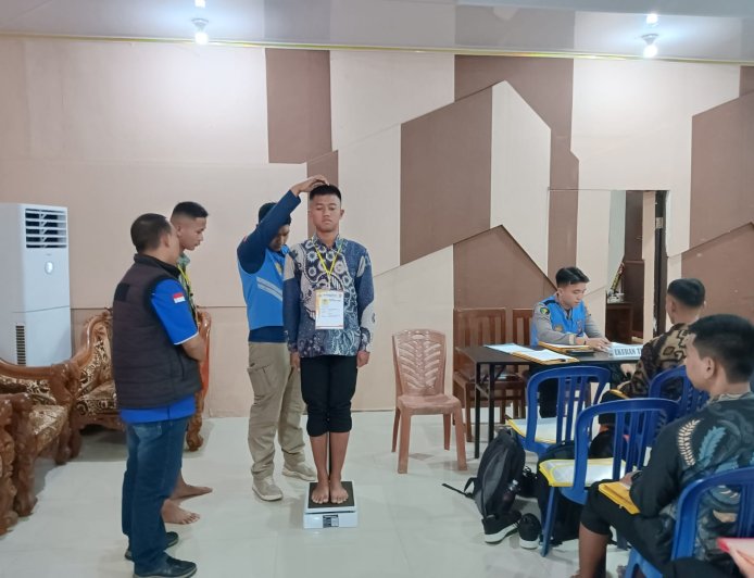 PWI Lampung Timur Awasi Rekrutmen Terpadu Anggota Polri 2026 di Polres Lampung Timur