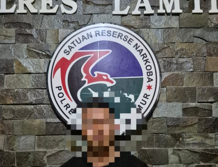 Pemuda 19 Tahun Asal Jabung Ditangkap Satres Narkoba Lampung Timur, Diduga Edarkan Ekstasi