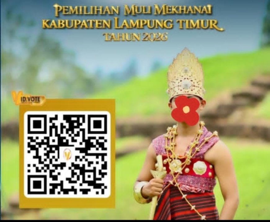 Panitia Pemilihan Muli Meghanai Lampung Timur 2026 Dikritik soal Kesalahan Pakai Busana Adat