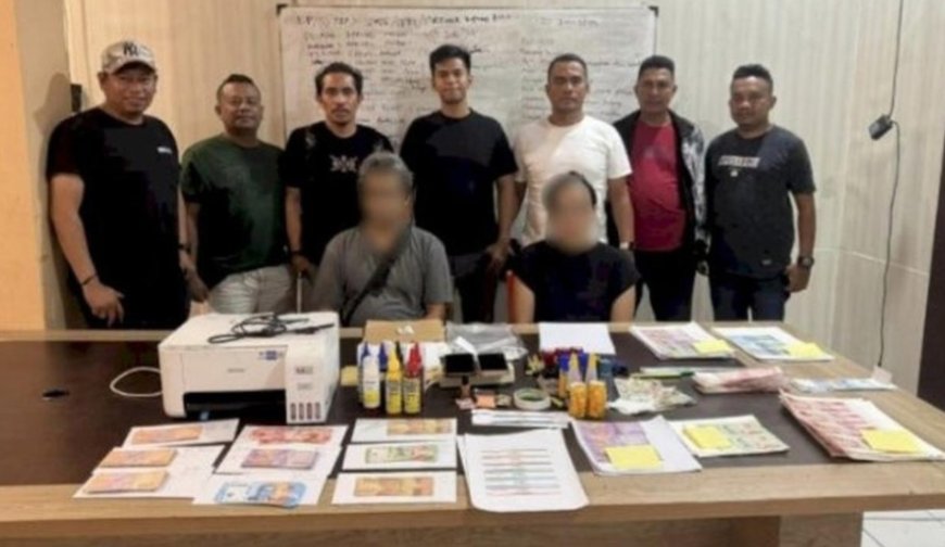 Pasutri di Kupang Operasikan “Pabrik Mini” Uang Palsu, Jaringan Edar hingga ke Sejumlah Kota Besar