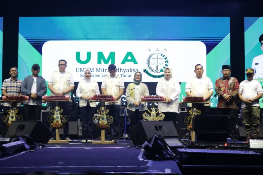 Launching UMKM Mitra Adhyaksa Warnai Peringatan HUT ke-27 Lampung Timur