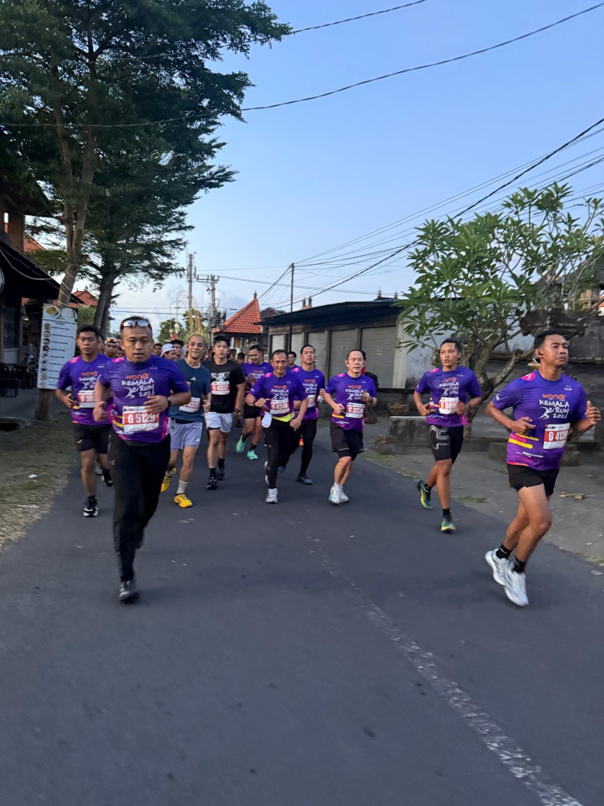 Kapolda Lampung Irjen Helfi Assegaf Ikut Kemala Run 2026 di Bali, Gaungkan Hidup Sehat dan Soliditas Polri