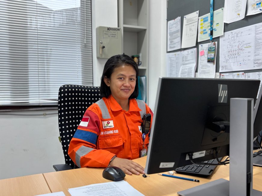 Perempuan Garda Depan Energi Nasional: Tangguh Menjaga Hulu Migas dari Laut hingga Darat