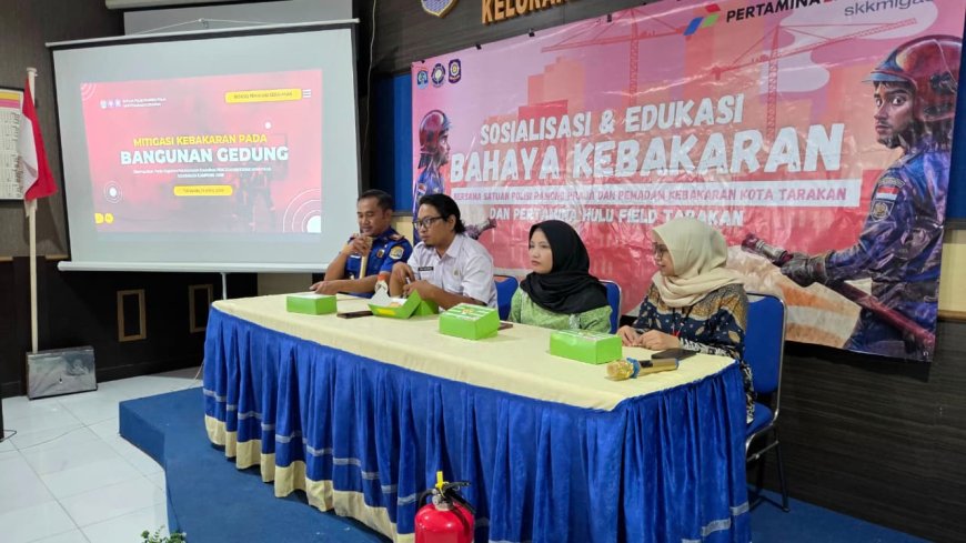 Pertamina EP Tarakan Gelar Edukasi Kebakaran bagi Warga Tiga Kelurahan di Kota Tarakan