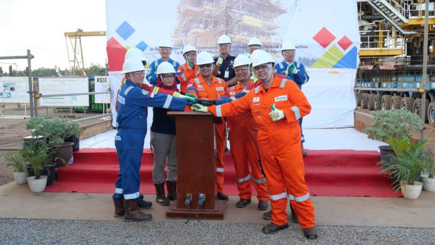 Topside 1.000 Ton Proyek Manpatu Dilepas ke Lepas Pantai Balikpapan, Target Onstream Kuartal I 2027