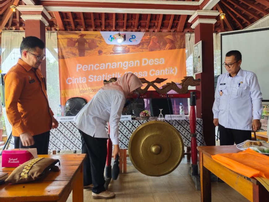 Purbolinggo Toreh Sejarah: Tiga Desa Jadi Percontohan Program ‘Desa Cantik’, BPS Lamtim Siap Kawal Data Pembangunan