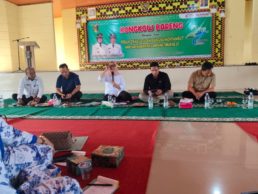 Bupati Lampung Timur Gandeng Ormas-LSM, Buka Pintu Kritik Konstruktif