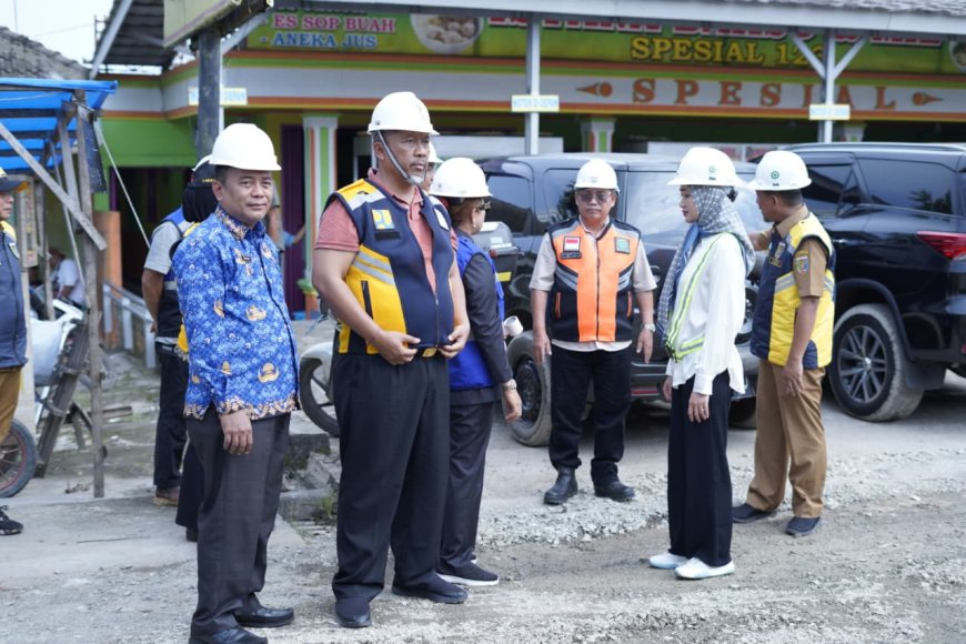 Groundbreaking Jalan Bandar Jaya–Simpang Mandala, Lampung Tengah Siap Nikmati Akses Lebih Mulus