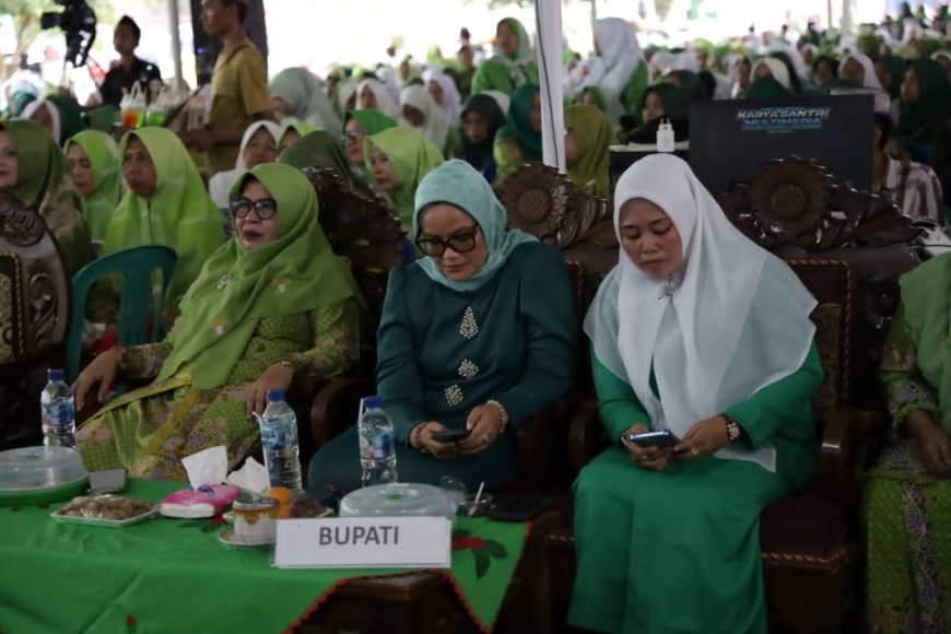 Halal Bihal dan Harlah Muslimat–Fatayat NU 2026 di Lampung Timur, Bupati Ela: NU Pilar Persatuan Bangsa
