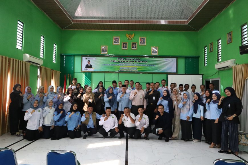 Kemenag Bandar Lampung Tegaskan Pelayanan Prima sebagai Wajah Utama Pengabdian kepada Umat
