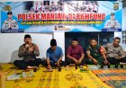 Polsek Seputih Banyak Dekatkan Diri ke Warga lewat Program Polisi Manjaw Kampung di Sumber Baru