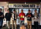 Bobol Rumah Warga, Pelaku Curat Dibekuk Tekab 308 Padang Ratu