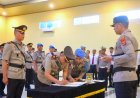 Kapolres Lamteng Tekankan Profesionalisme Saat Sertijab