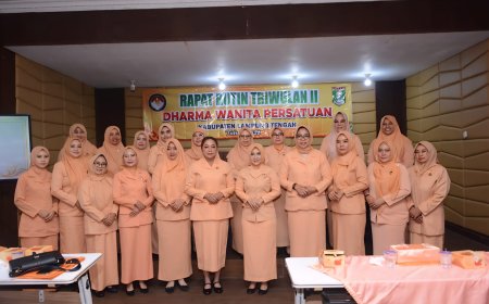 DWP Lampung Tengah Tekankan Disiplin Program dan Optimalisasi E-Reporting