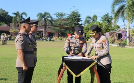 Mutasi 11 Pejabat, Kapolres Lampung Timur Tegaskan Peningkatan Kinerja dan Pelayanan