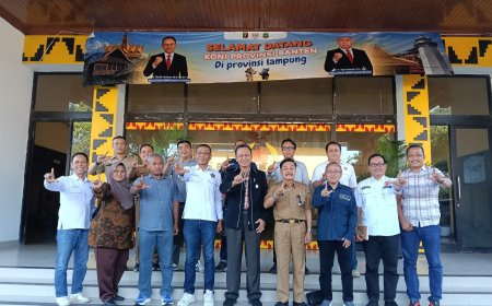 PWI Gandeng KONI Lampung Siapkan Penyelenggaraan Sekaligus Prestasi di Porwanas 2027