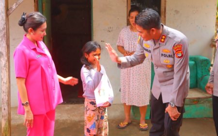 Harapan di Tengah Kesulitan: Bhayangkari Lampung Tengah Bantu Lunasi Kontrakan Warga