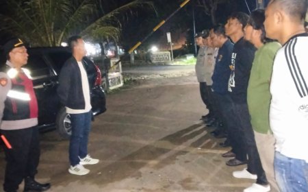Patroli “Janji Jaga” Polres Lampung Timur, Polisi Sisir Titik Rawan Demi Rasa Aman Warga