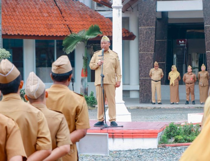 Plt. Bupati I. Komang Koheri Tekankan Disiplin dan Integritas ASN Lampung Tengah