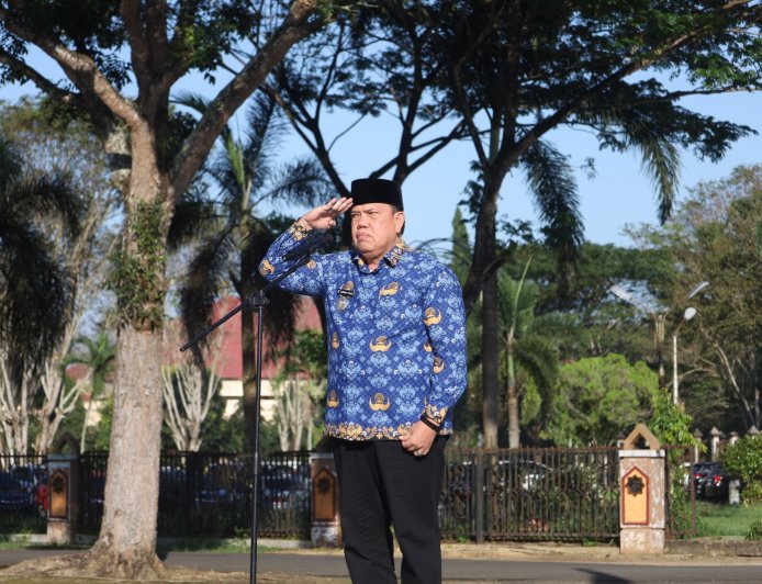 Pimpin Apel Korpri, Wabup Azwar Hadi Tekankan Bahaya Radikalisme dan Narkoba