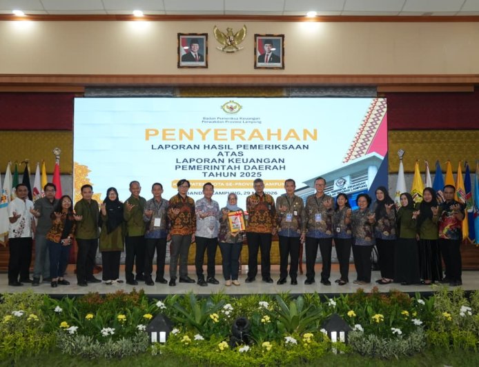 Lampung Timur Kembali Raih WTP, Delapan Kali Berturut-turut
