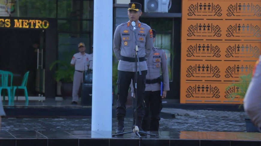 Kapolres Metro Pimpin Apel Siaga May Day, Pastikan Personel Standby Meski Tanpa Aksi Unjuk Rasa