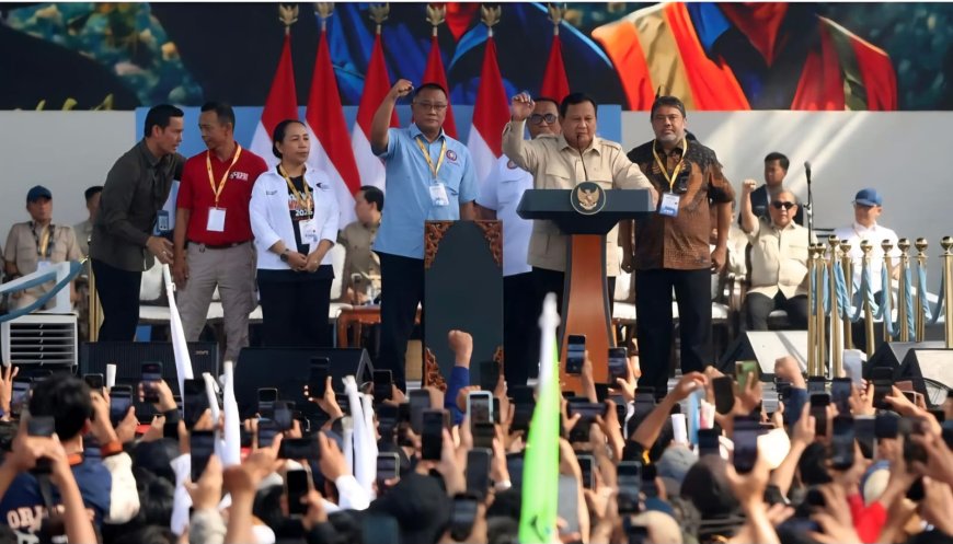 Prabowo: Saya Jadi Presiden Berkat Dukungan Buruh, Tani, dan Nelayan