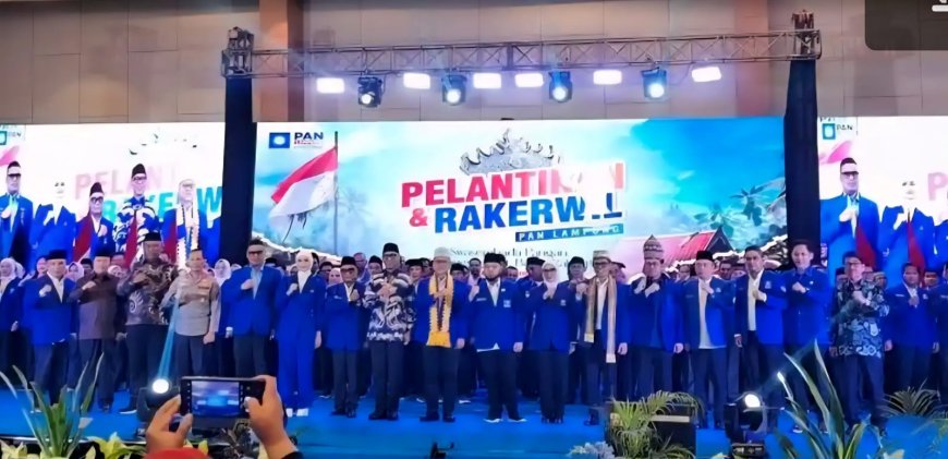 PAN Lampung Kukuhkan Pengurus Baru, Zulhas Mantap Dukung Prabowo & Swasembada Pangan