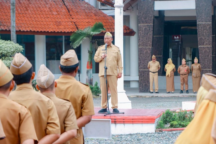 Plt. Bupati I. Komang Koheri Tekankan Disiplin dan Integritas ASN Lampung Tengah