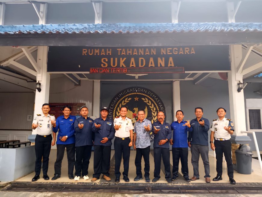 PWI Lampung Timur Jalin Sinergi Transparansi Pembinaan Warga Binaan dengan Rutan Sukadana