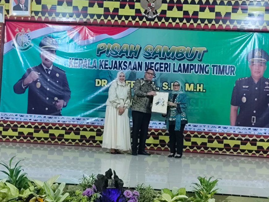 Pisah Sambut Kajari Lampung Timur: Pofrizal Pamit, Saptono Janji Perkuat Sinergi dan Pelayanan Publik