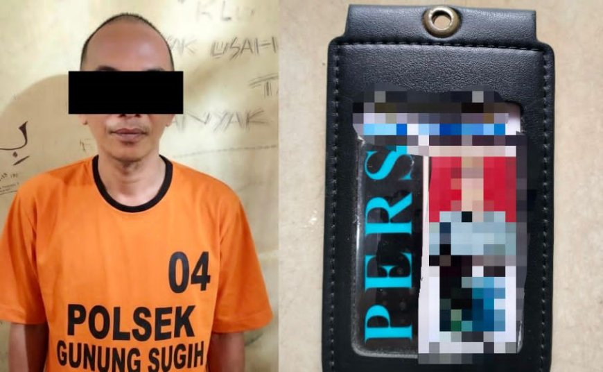 Wartawan Gadungan Peras Warga Rp4 Juta di Gunung Sugih, Dibekuk Polisi