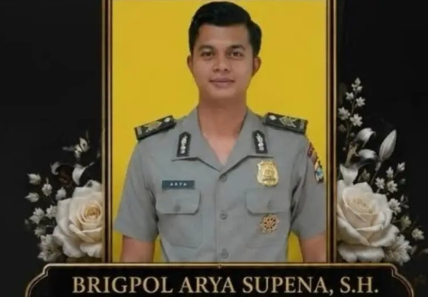 Brigadir Arya Tewas Ditembak Begal di Parkiran Toko Yussy Akmal Bandar Lampung