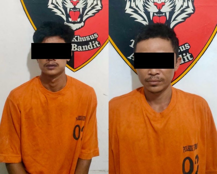 Tekab 308 Presisi Polsek Rumbia Ringkus Penadah Motor Curian, Sita Senjata Tajam dan Kunci Letter T