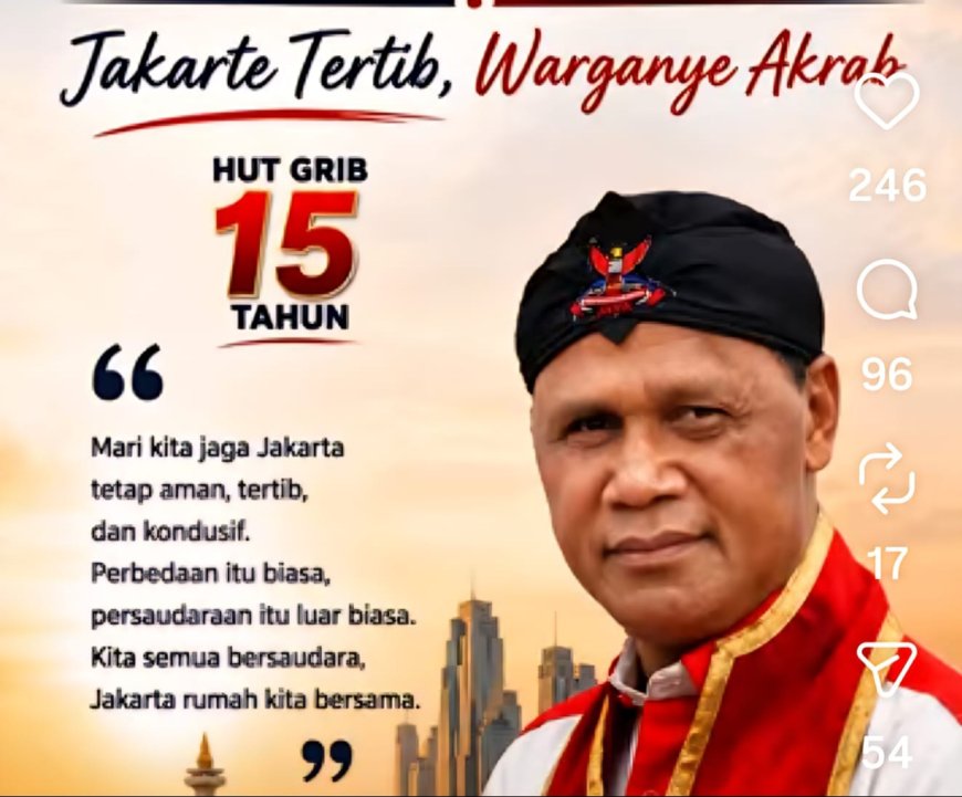 480 Polisi Amankan Milad ke-15 GRIB Jaya di Istora GBK, Rekayasa Lalu Lintas Disiapkan