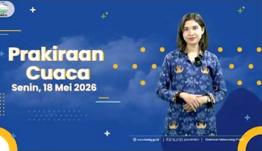 Sulawesi Utara Berpotensi Hujan Ekstrem, BMKG Imbau Waspada Cuaca 18 Mei 2026