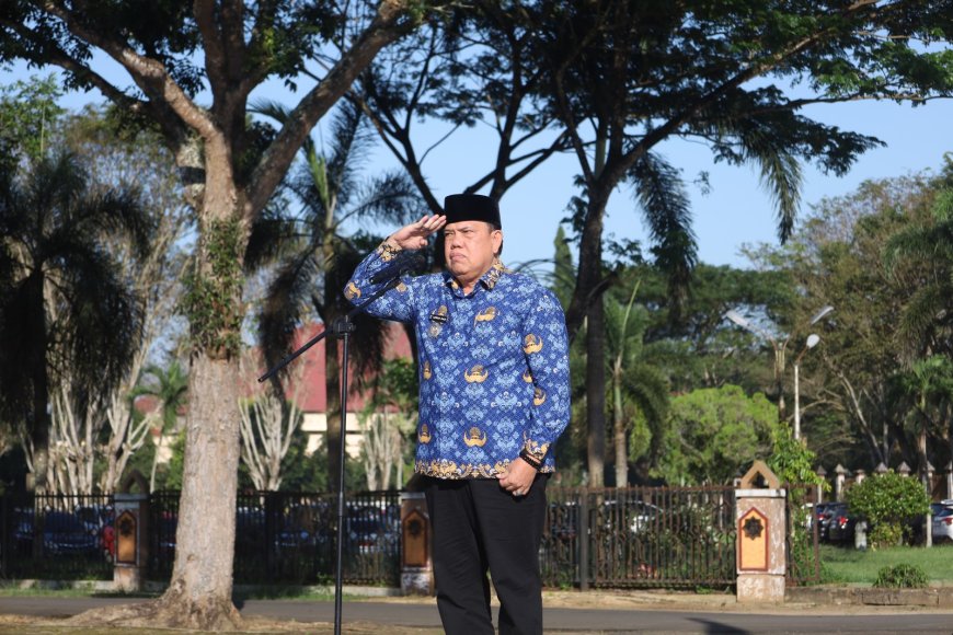 Pimpin Apel Korpri, Wabup Azwar Hadi Tekankan Bahaya Radikalisme dan Narkoba