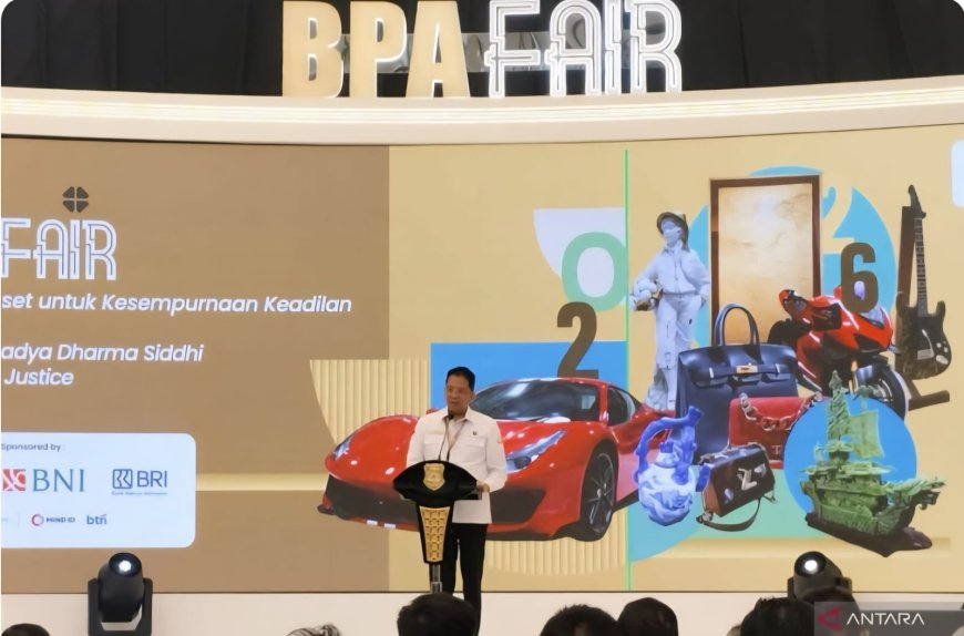 BPA Fair Dibuka, 308 Aset Sitaan Negara Siap Dilelang
