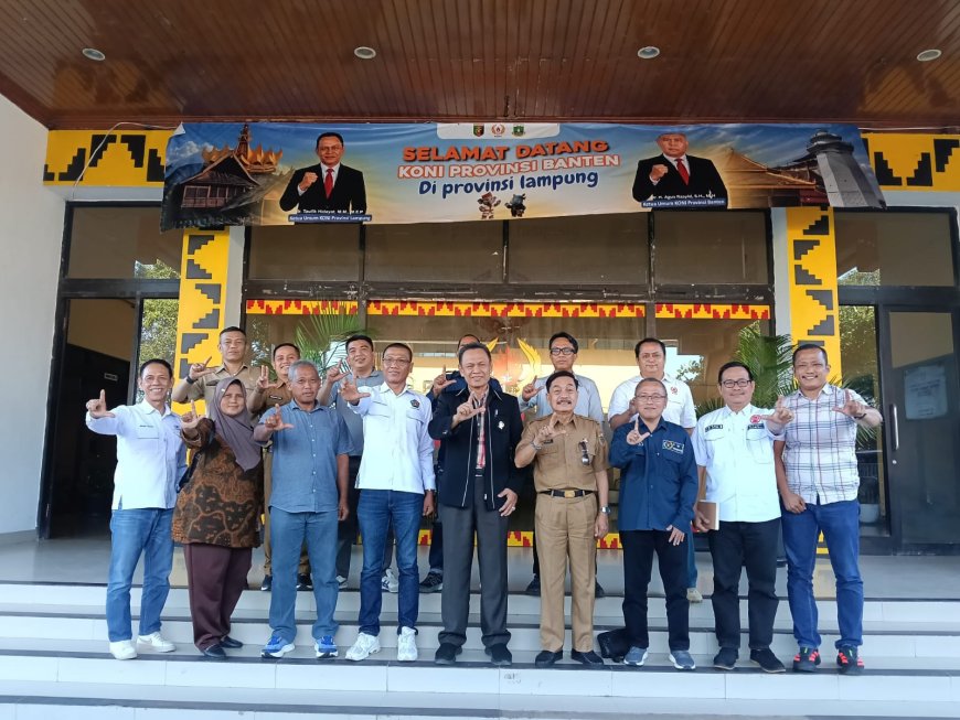 PWI Gandeng KONI Lampung Siapkan Penyelenggaraan Sekaligus Prestasi di Porwanas 2027