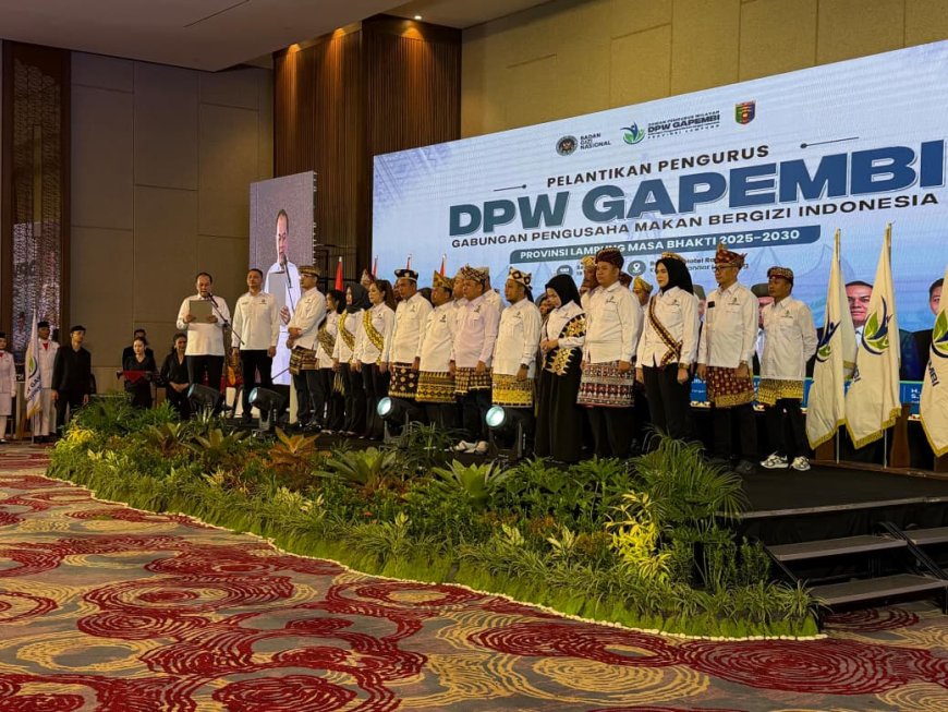 Ketua Gapembi Lampung : Program MBG Bukan Sekadar Kegiatan Bisnis