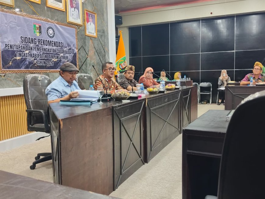 Empat Objek Bersejarah Diusulkan Jadi Cagar Budaya Lampung Timur 2026