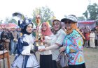 Semarak HUT ke-80 Lampung Tengah, Parade Drumband Pelajar Tampilkan Kreativitas dan Kekompakan