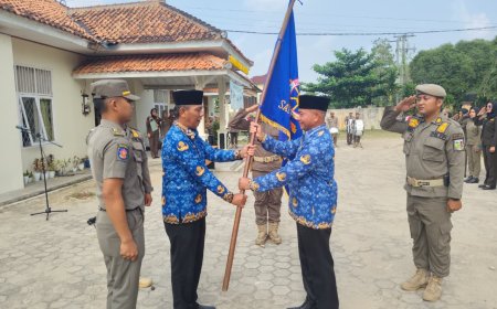Sertijab Kasat Pol PP Lampung Timur, Yudi Irawan Siap Perkuat Disiplin dan Profesionalitas Aparatur