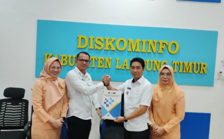 Sertijab Kepala Dinas Kominfo Lampung Timur Berganti, Dany Samantha Usung Tiga Filosofi Kerja